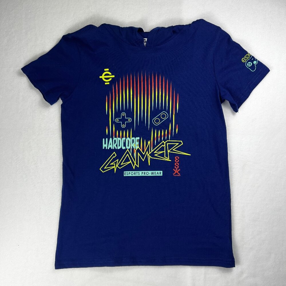 Boys Hooded Short Sleeve T-shirt